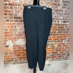 J. Crew Black Elastic Stretch Waist Pants- 6